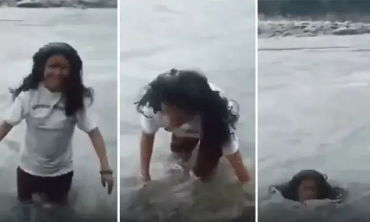 Uttara Kasi: వీడియో రికార్డ్ చేస్తూ గంగలో గల్లంతైన యువతి Uttara Kasi: వీడియో రికార్డ్ చేస్తూ గంగలో గల్లంతైన యువతి