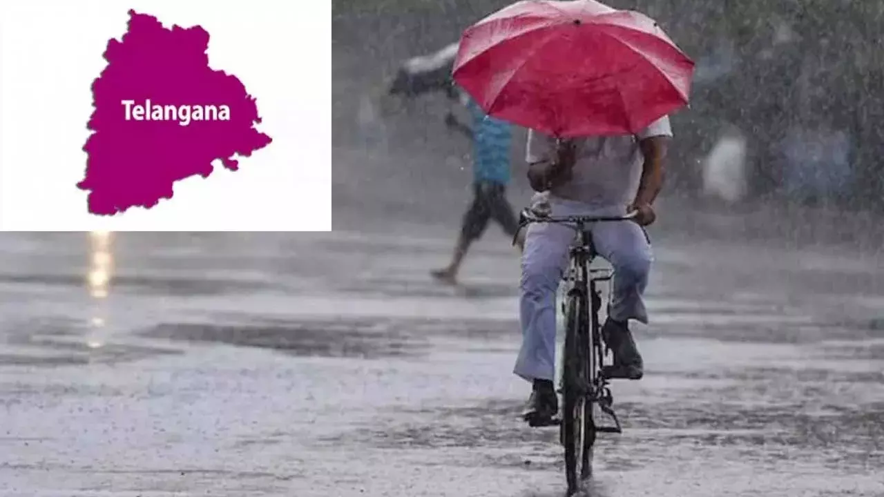 Telangana : మరో మూడు రోజులపాటు వానలు