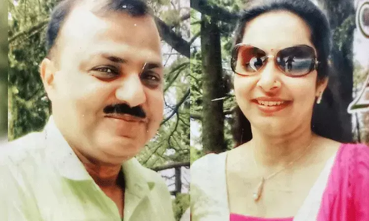 క్యాన్సర్ తో బాధపడుతున్న యుపి రియల్టర్.. భార్యను చంపి ఆత్మహత్య