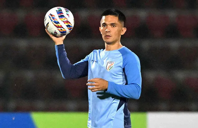 sunil chhetri: ఫుట్బాల్ దిగ్గజం పునారాగమనం sunil chhetri: ఫుట్బాల్ దిగ్గజం పునారాగమనం