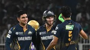 GT Vs KKR:  టైటాన్స్ జోరు.. రైడర్స్ బేజారు GT Vs KKR:  టైటాన్స్ జోరు.. రైడర్స్ బేజారు