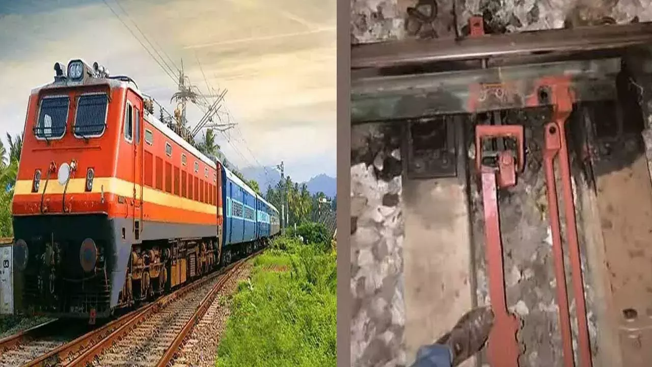 Tamil Nadu : అరక్కోణంలో తప్పిన రైలు ప్రమాదం Tamil Nadu : అరక్కోణంలో తప్పిన రైలు ప్రమాదం
