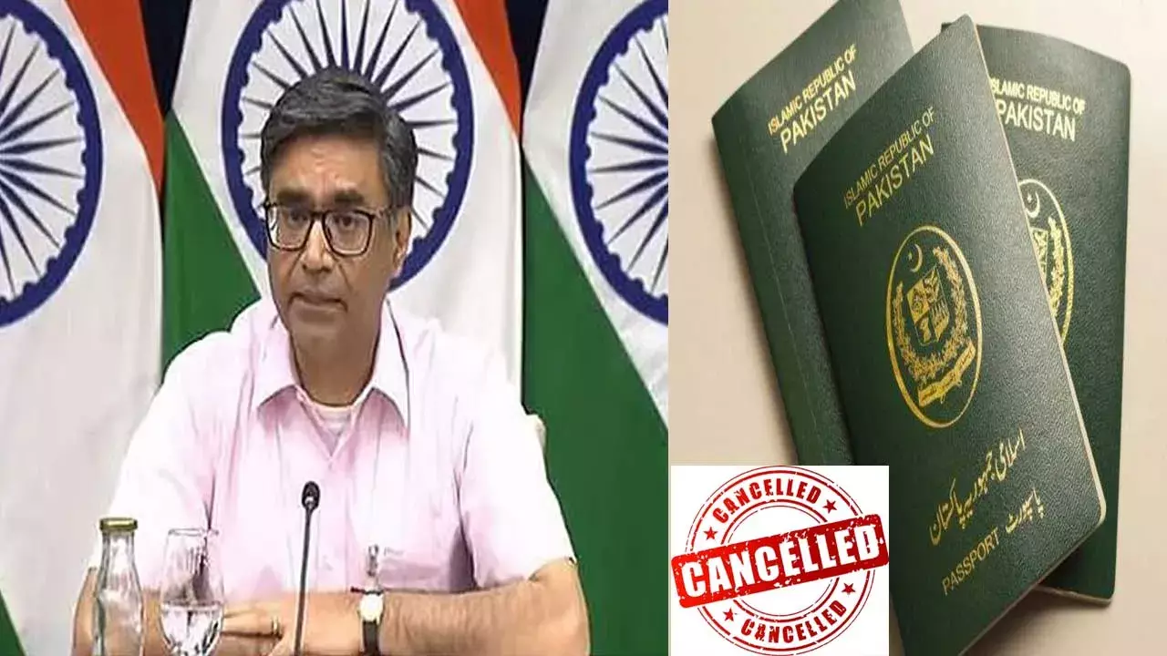 India : 17 రకాల పాక్ వీసాలు రద్దు India : 17 రకాల పాక్ వీసాలు రద్దు