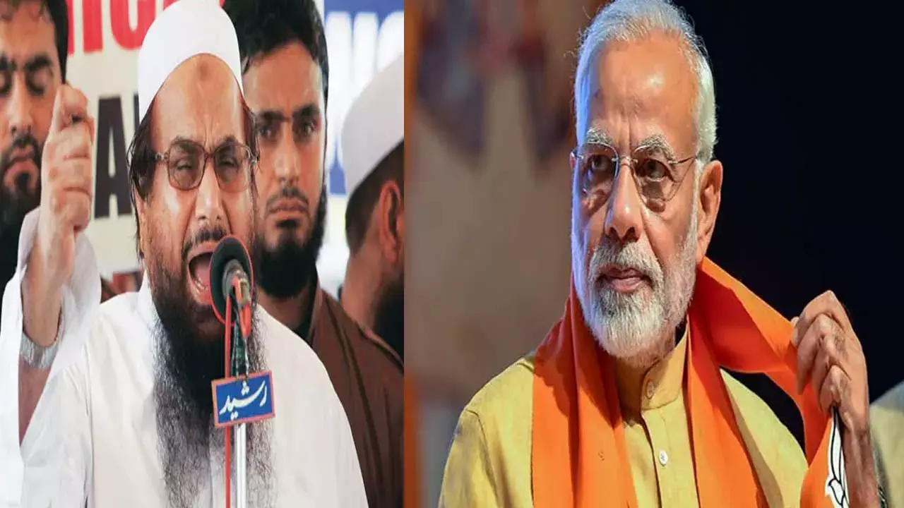 Terrorist Hafiz Saeed : మోడీ శ్వాస ఆపేస్తాం.. టెర్రరిస్ట్ సయీద్ ప్రేలాపనలు Terrorist Hafiz Saeed : మోడీ శ్వాస ఆపేస్తాం.. టెర్రరిస్ట్ సయీద్ ప్రేలాపనలు