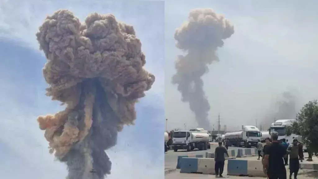 Iran: ఇరాన్‌ పోర్టులో భారీ పేలుడు