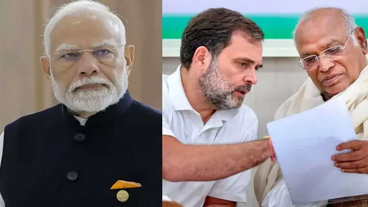 Rahul Gandhi-Kharge : ఐక్యతను చాటుదాం.. మోదీకి రాహుల్, ఖర్గే లేఖ Rahul Gandhi-Kharge : ఐక్యతను చాటుదాం.. మోదీకి రాహుల్, ఖర్గే లేఖ