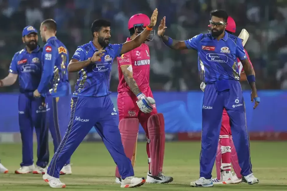 IPL: రాజస్థాన్ను చిత్తు చేసిన ముంబై IPL: రాజస్థాన్ను చిత్తు చేసిన ముంబై