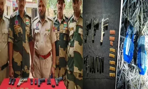 Amritsar : అమృత్ సర్ లో ఉగ్రవాద కుట్ర భగ్నం Amritsar : అమృత్ సర్ లో ఉగ్రవాద కుట్ర భగ్నం