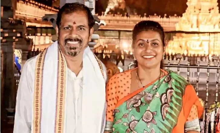 ROJA: మాజీ మంత్రి రోజా దంపతులపై కబ్జా కేసులు ROJA: మాజీ మంత్రి రోజా దంపతులపై కబ్జా కేసులు