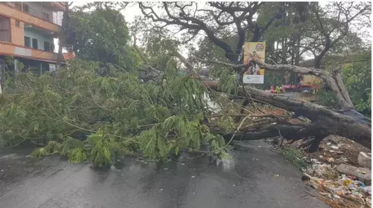 RAINS: భారీ వర్షాలతో ఆంధ్రప్రదేశ్ అతలాకుతలం RAINS: భారీ వర్షాలతో ఆంధ్రప్రదేశ్ అతలాకుతలం