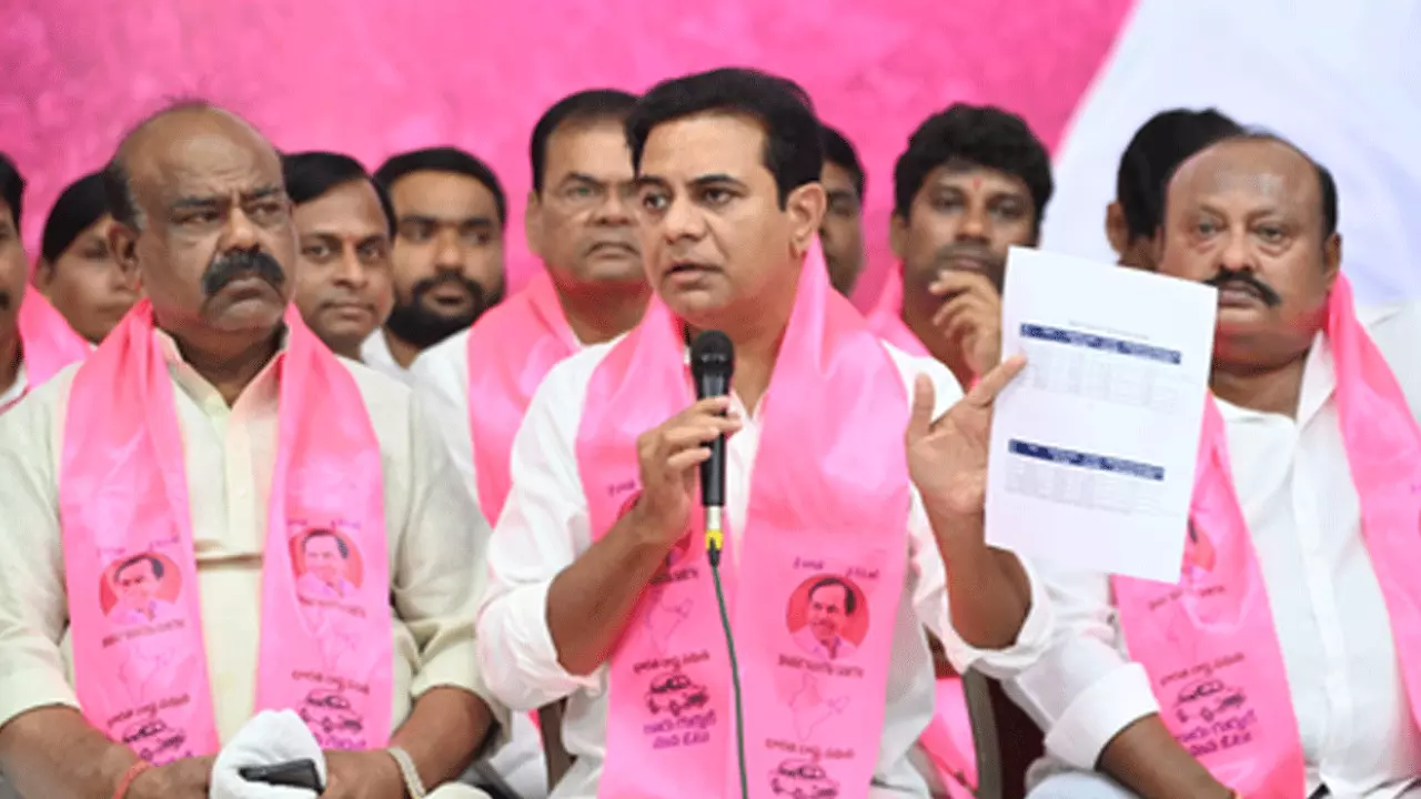 KTR : రాష్ట్రాన్ని శపిస్తే సహించం : కేటీఆర్ KTR : రాష్ట్రాన్ని శపిస్తే సహించం : కేటీఆర్