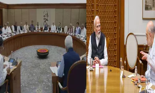 PM Modi : గర్వకారణమైన క్షణం: క్యాబినెట్ సహచరులతో ప్రధాని మోదీ! PM Modi : గర్వకారణమైన క్షణం: క్యాబినెట్ సహచరులతో ప్రధాని మోదీ!