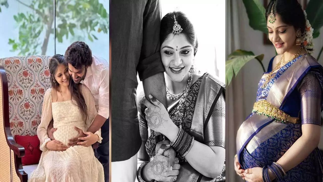 Kiran Abbavaram and Rahasya Gorakh గ్రాండ్ గా రహస్య గోరఖ్ సీమంతం! Kiran Abbavaram and Rahasya Gorakh గ్రాండ్ గా రహస్య గోరఖ్ సీమంతం!