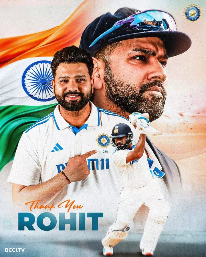 ROHIT: టెస్ట్ క్రికెట్లో ముగిసిన రోహిత్ శకం ROHIT: టెస్ట్ క్రికెట్లో ముగిసిన రోహిత్ శకం