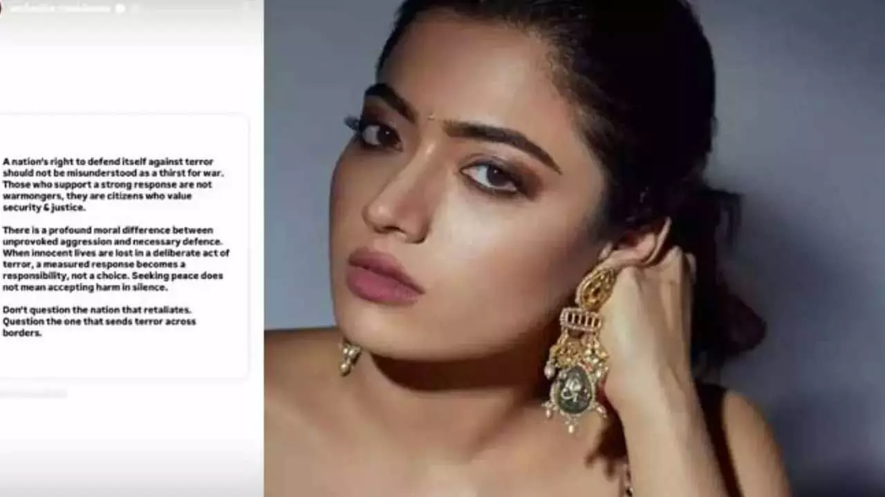 Rashmika Mandhana : అది..మన బాధ్యతే.. రష్మిక మంధాన Rashmika Mandhana : అది..మన బాధ్యతే.. రష్మిక మంధాన