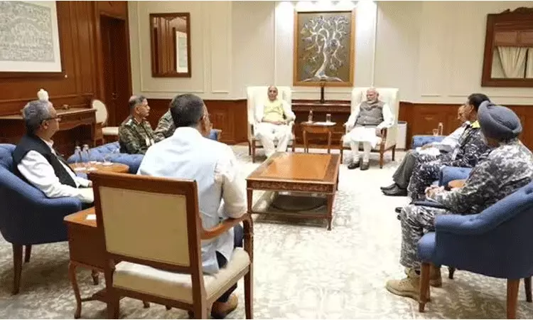 ఆపరేషన్ సిందూర్.. ప్రధానమంత్రి అధ్యక్షతన ఉన్నత స్థాయి సమావేశం ఆపరేషన్ సిందూర్.. ప్రధానమంత్రి అధ్యక్షతన ఉన్నత స్థాయి సమావేశం