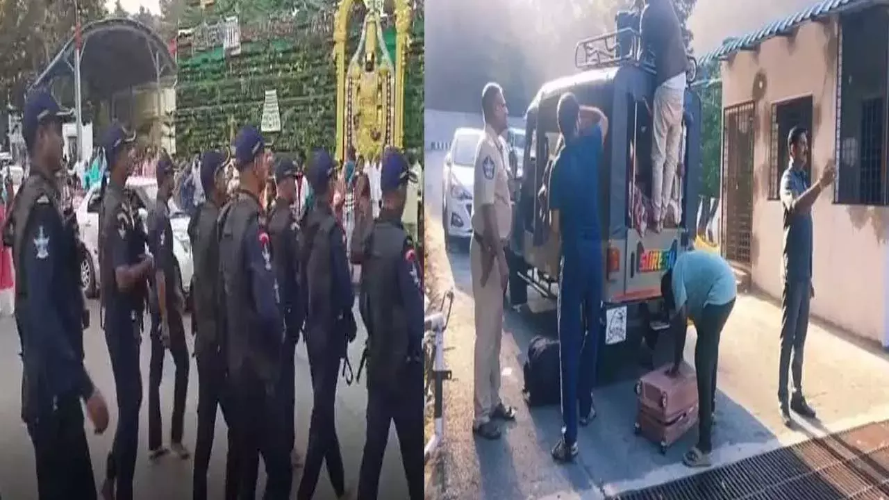 High Alert in Tirumala : తిరుమలలో పోలీసులు హైఅలర్ట్.. అంతటా తనిఖీలు High Alert in Tirumala : తిరుమలలో పోలీసులు హైఅలర్ట్.. అంతటా తనిఖీలు