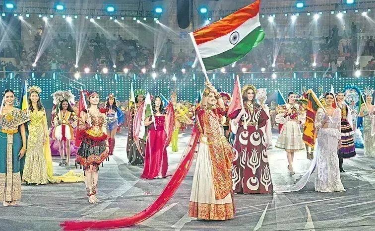 Miss World: తారలు దిగి వచ్చిన వేళ.. Miss World: తారలు దిగి వచ్చిన వేళ..
