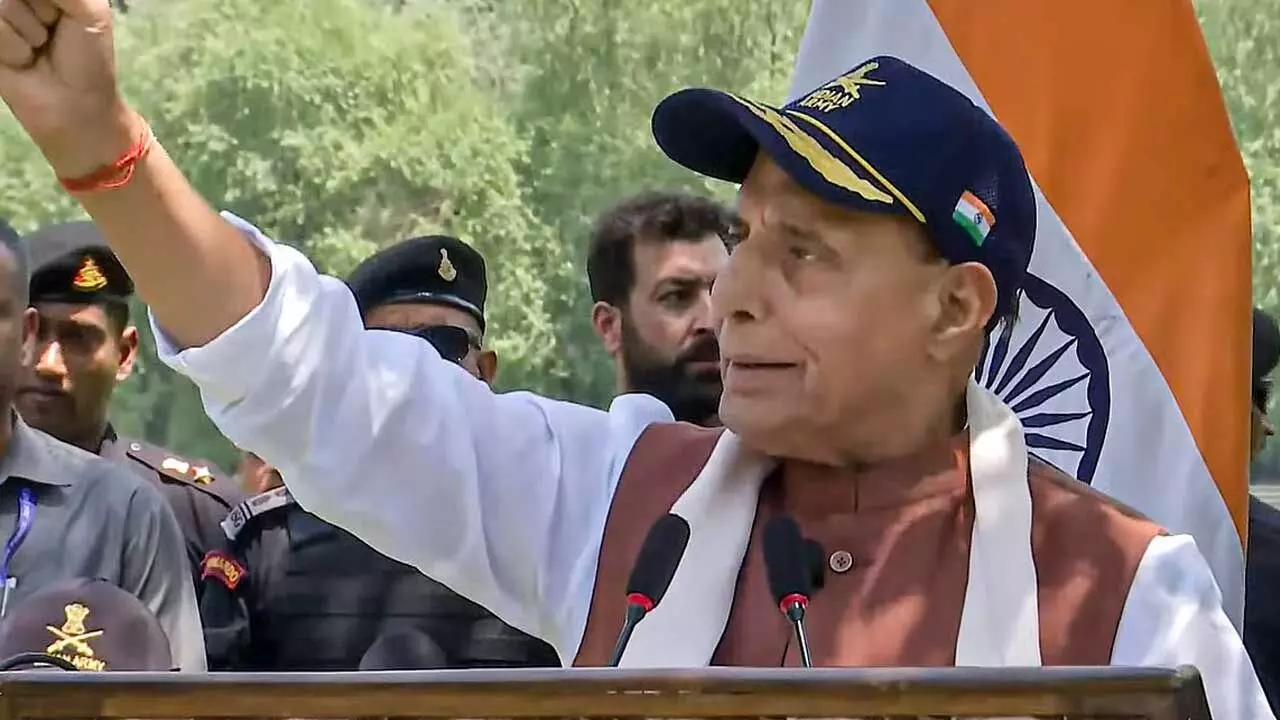 Rajnath Singh : ఉగ్రవాదం అంతానికి ఎంతవరకైనా రెడీ : రాజ్ నాథ్ సింగ్ Rajnath Singh : ఉగ్రవాదం అంతానికి ఎంతవరకైనా రెడీ : రాజ్ నాథ్ సింగ్
