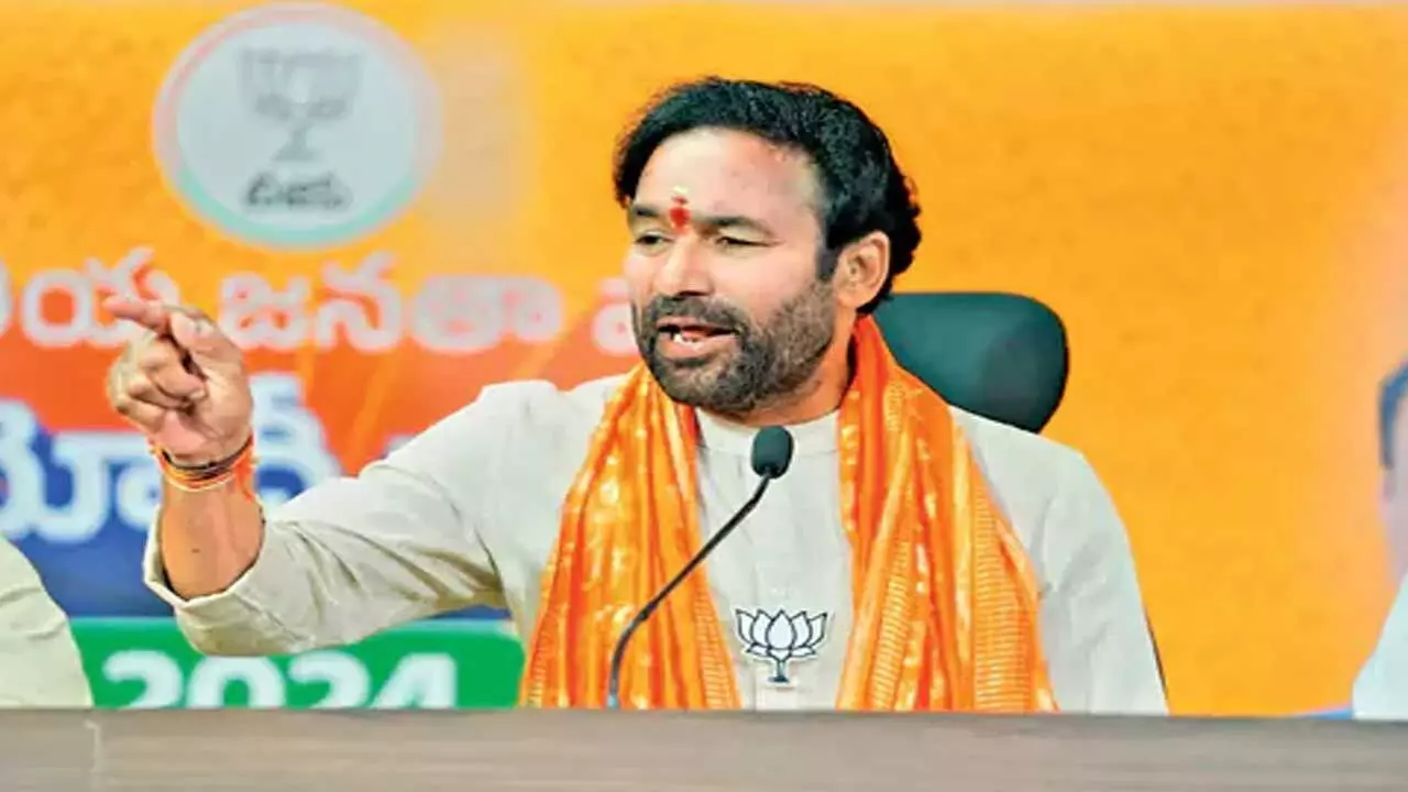 Kishan Reddy : మంత్రుల కమీషన్లపై విచారణ చేయించండి : కిషన్ రెడ్డి Kishan Reddy : మంత్రుల కమీషన్లపై విచారణ చేయించండి : కిషన్ రెడ్డి