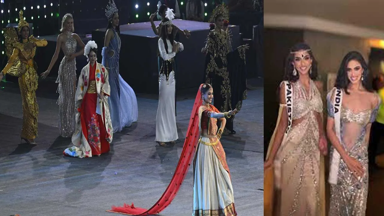 Miss World Contestants : దేవర పాటకు అందగత్తెల స్టెప్పులు Miss World Contestants : దేవర పాటకు అందగత్తెల స్టెప్పులు