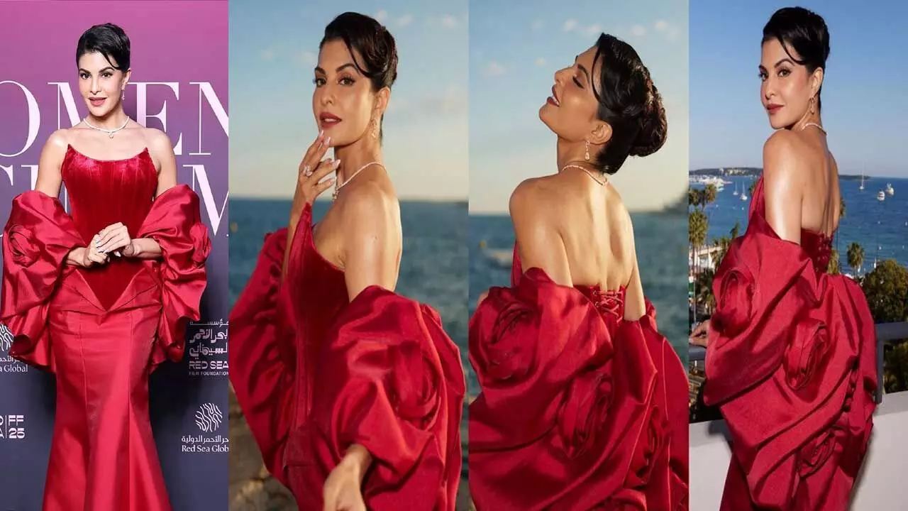 Jacqueline Fernandez : రెడ్ సీ ఫెస్టివల్లో జాక్వెలిన్! Jacqueline Fernandez : రెడ్ సీ ఫెస్టివల్లో జాక్వెలిన్!