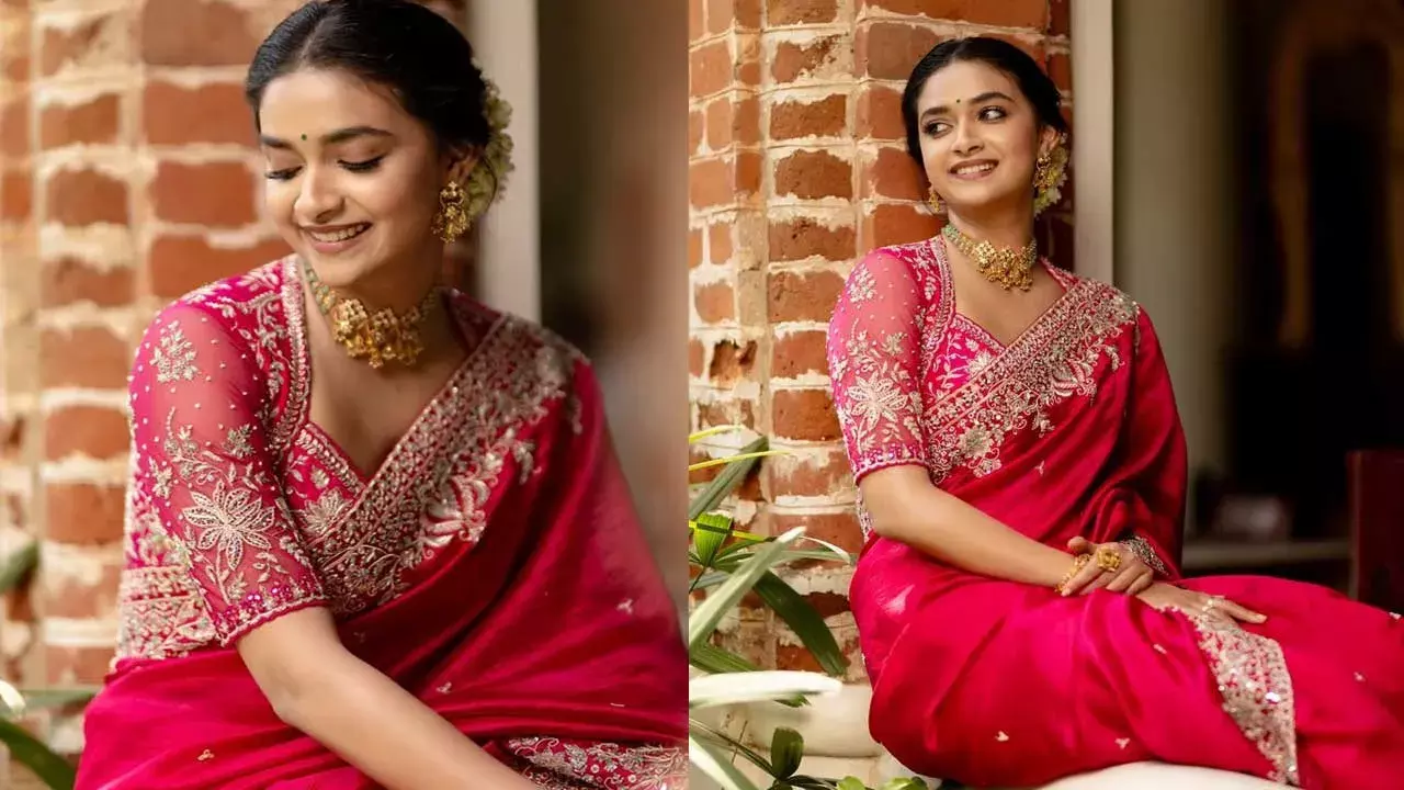 Keerthy Suresh : సో క్యూట్.. మహానటి ఫిక్స్ వైరల్