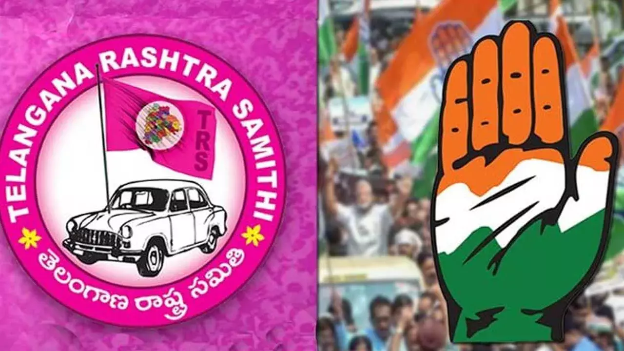 Dharmaram : ధర్మారంలో ఉద్రిక్తత.. కాంగ్రెస్, బీఆర్ఎస్ రచ్చ Dharmaram : ధర్మారంలో ఉద్రిక్తత.. కాంగ్రెస్, బీఆర్ఎస్ రచ్చ