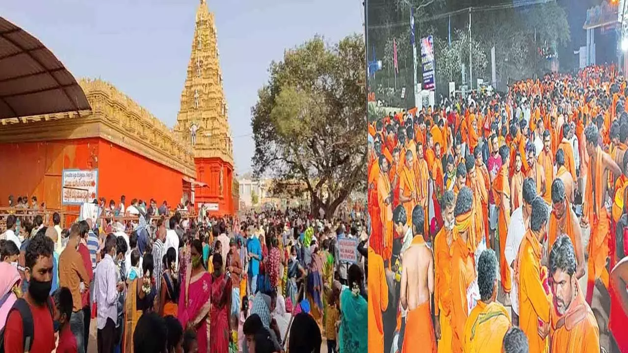 Kondagattu : కొండగట్టులో హనుమాన్ జయంతి శోభ Kondagattu : కొండగట్టులో హనుమాన్ జయంతి శోభ