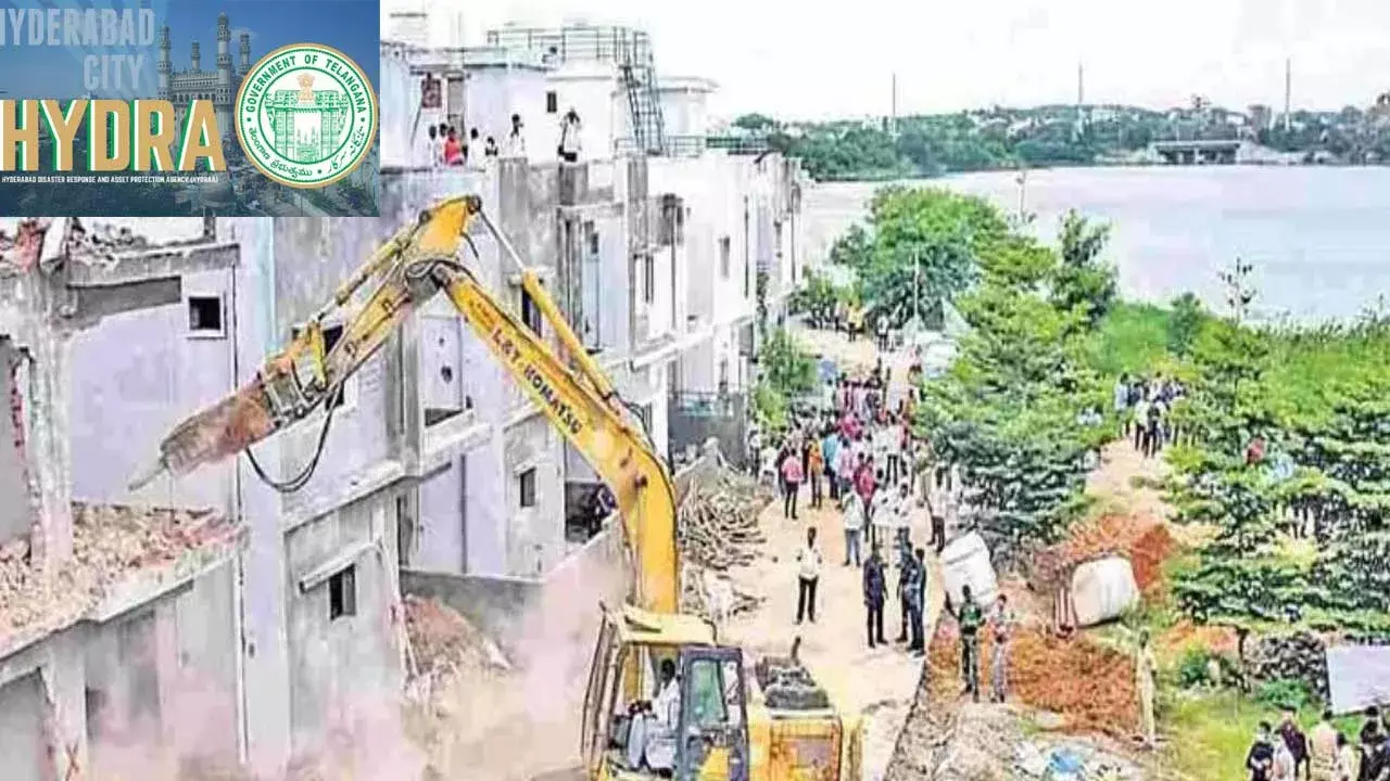 HYDRA : మూసీ పరీవాహంలో హైడ్రా కూల్చివేతలు