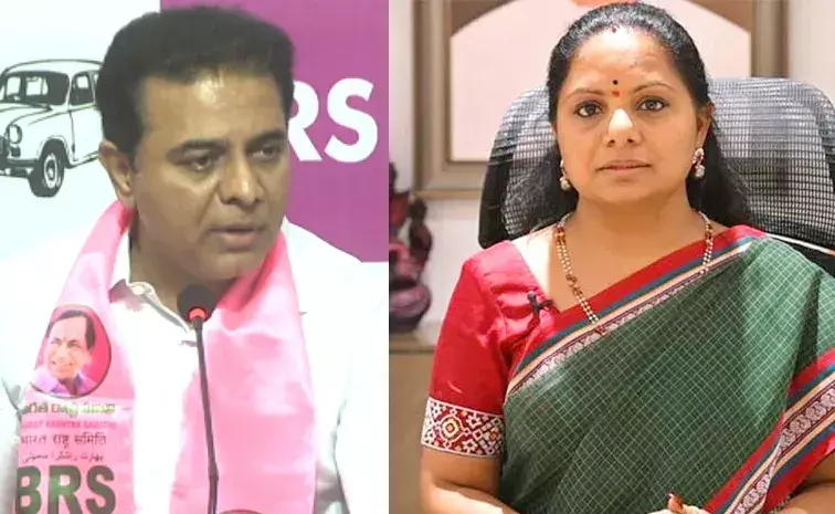 KTR: కవితకు కేటీఆర్ వార్నింగ్..! KTR: కవితకు కేటీఆర్ వార్నింగ్..!