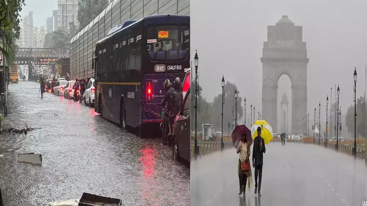 Heavy Rain : ముంబైని ముంచెత్తిన వాన.. 104 మిల్లీమీటర్ల వర్షాపాతం Heavy Rain : ముంబైని ముంచెత్తిన వాన.. 104 మిల్లీమీటర్ల వర్షాపాతం
