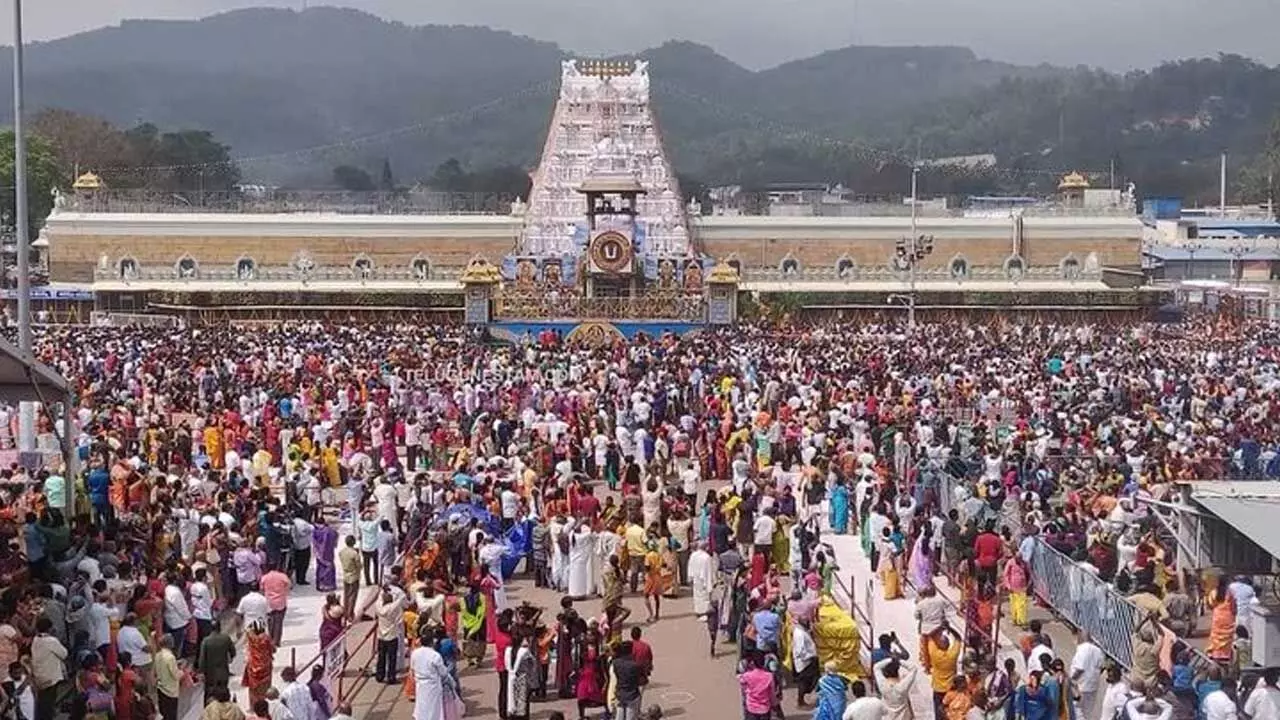 TTD : తిరుమలలో భారీగా పెరిగిన భక్తుల రద్దీ..టీటీడీ సమగ్ర ఏర్పాట్లు TTD : తిరుమలలో భారీగా పెరిగిన భక్తుల రద్దీ..టీటీడీ సమగ్ర ఏర్పాట్లు