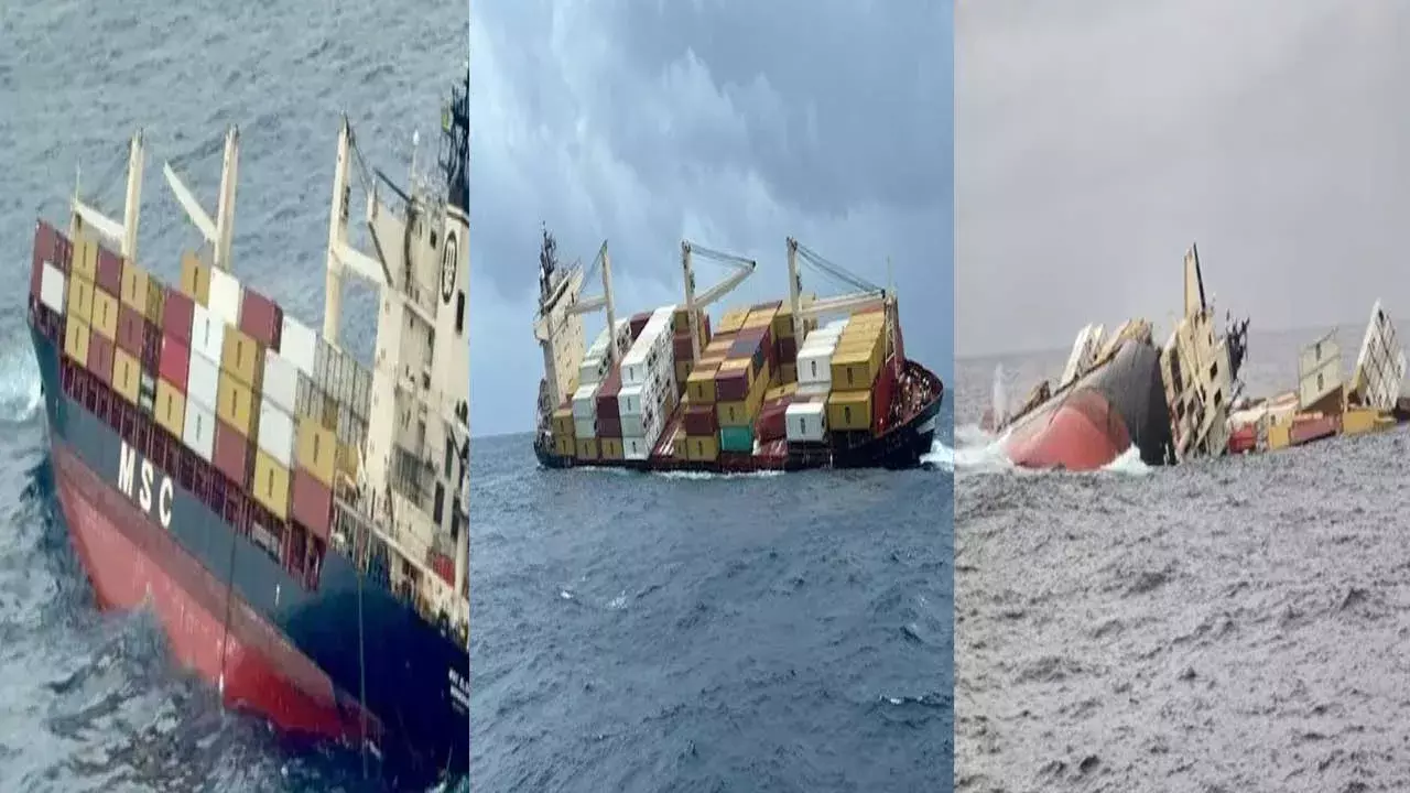 Kochi Coast : కొచ్చి తీరంలో లిబియా కెమికల్స్ నౌక మునక.. సముద్ర జలాల కలుషితంపై ఆందోళన