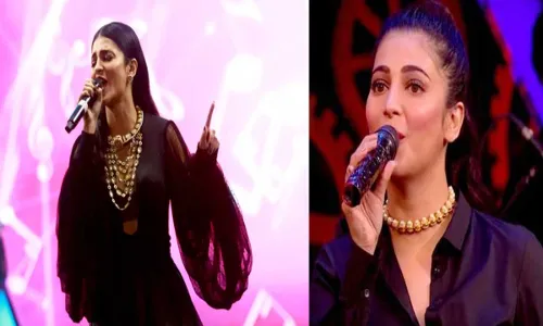 Shruti Haasan : సింగర్ గా అదరగొట్టిన శృతిశృతి Shruti Haasan : సింగర్ గా అదరగొట్టిన శృతిశృతి