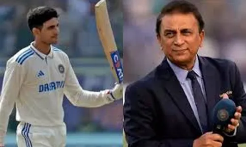GAVASKAR:  శుభ్మన్ గిల్కు గవాస్కర్ వార్నింగ్ GAVASKAR:  శుభ్మన్ గిల్కు గవాస్కర్ వార్నింగ్