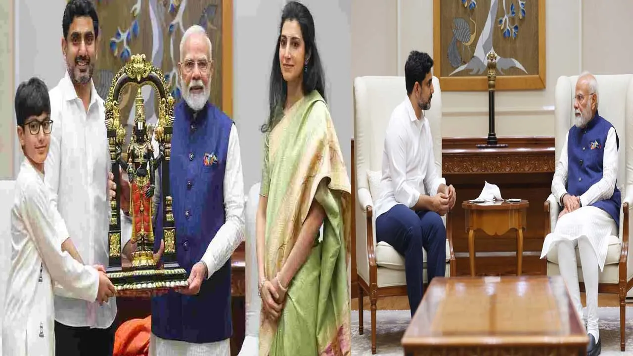 Lokesh : ప్రధాని మోదీతో భేటీ నా అదృష్టం : లోకేశ్ Lokesh : ప్రధాని మోదీతో భేటీ నా అదృష్టం : లోకేశ్