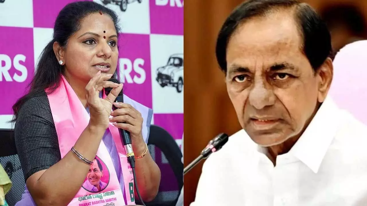 TG BRS Party : కవితపై వేటుకు రంగం సిద్ధం? TG BRS Party : కవితపై వేటుకు రంగం సిద్ధం?