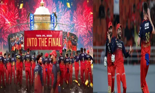 RCB : ఐపీఎల్ 2025 ఫైనల్లోకి బెంగళూరు ఎంట్రీ.. ఫ్యాన్స్ సంబరాలు RCB : ఐపీఎల్ 2025 ఫైనల్లోకి బెంగళూరు ఎంట్రీ.. ఫ్యాన్స్ సంబరాలు