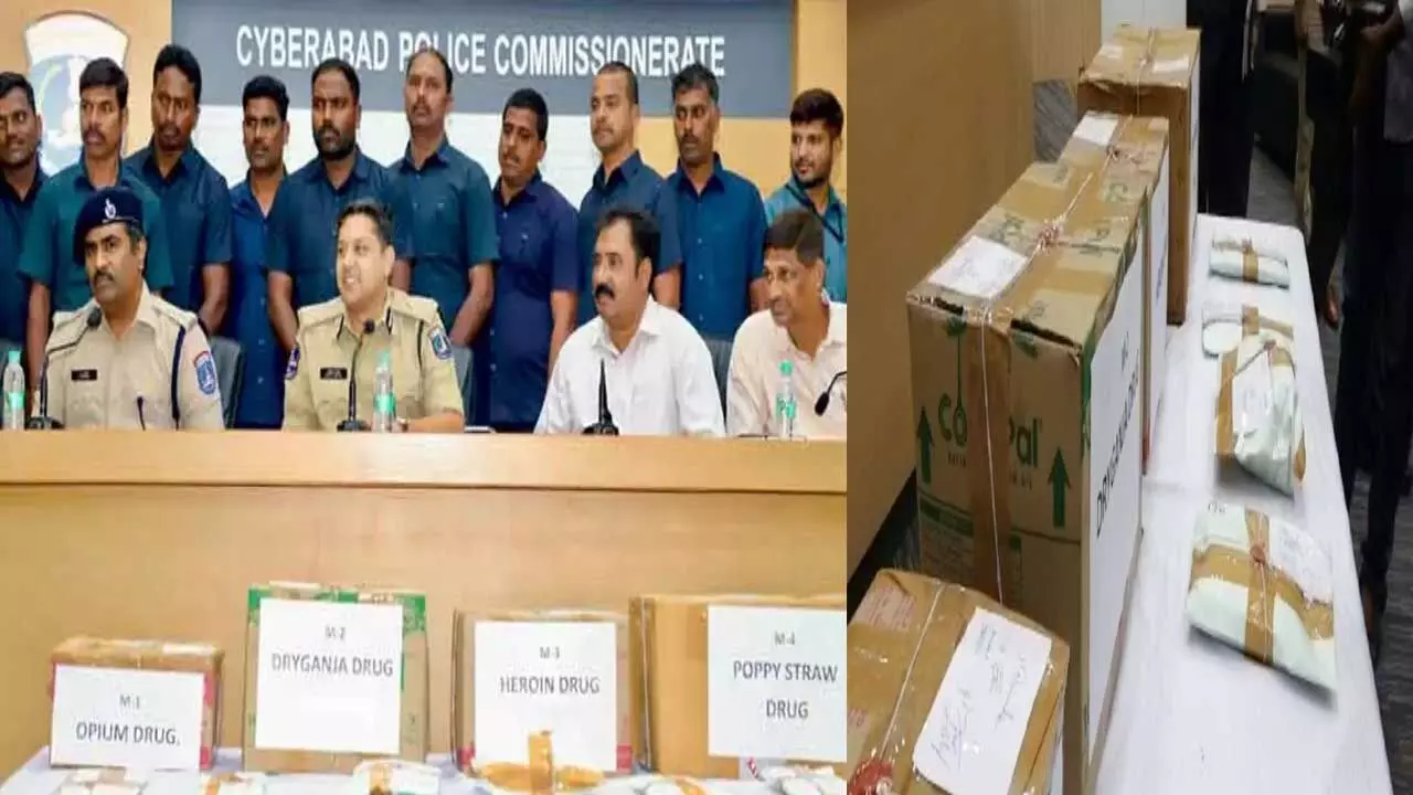 Shadnagar Drugs Seized : షాద్ నగర్ లో రూ.3కోట్ల విలువైన డ్రగ్స్ సీజ్ Shadnagar Drugs Seized : షాద్ నగర్ లో రూ.3కోట్ల విలువైన డ్రగ్స్ సీజ్