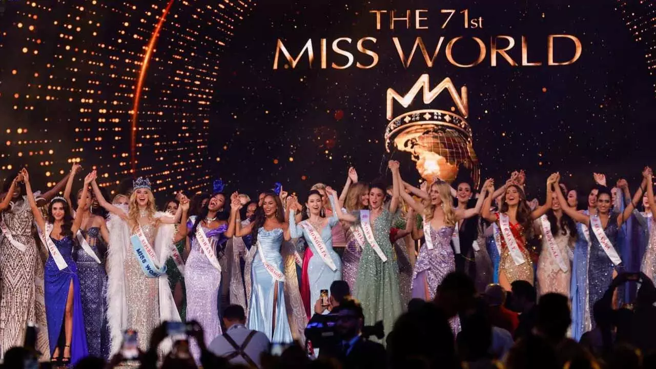 Miss World : మిస్ వరల్డ్ గ్రాండ్ ఫినాలే నేడే.. ఫైనల్ కంటెస్టెంట్స్ వీళ్లే Miss World : మిస్ వరల్డ్ గ్రాండ్ ఫినాలే నేడే.. ఫైనల్ కంటెస్టెంట్స్ వీళ్లే