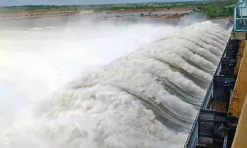 Jurala Project : కృష్ణమ్మ పరవళ్లు.. నిండుకుండలా జూరాల Jurala Project : కృష్ణమ్మ పరవళ్లు.. నిండుకుండలా జూరాల