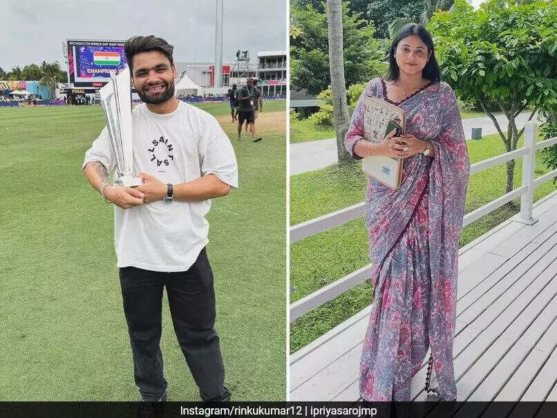 RINKU: ఎంపీ ప్రియ సరోజ్తో రింకూ ఎంగేజ్మెంట్ RINKU: ఎంపీ ప్రియ సరోజ్తో రింకూ ఎంగేజ్మెంట్