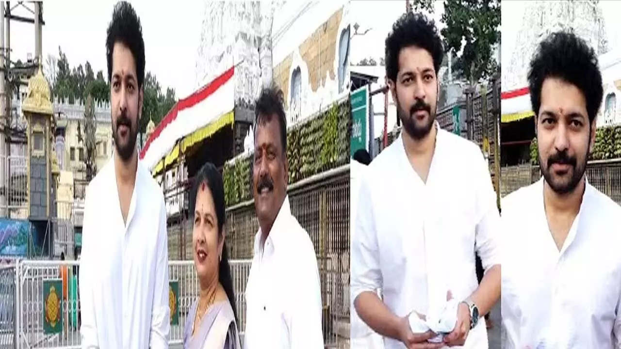 Actor Karthik Raju : శ్రీవారిని దర్శించుకున్న సినీ నటుడు కార్తీక్ రాజు Actor Karthik Raju : శ్రీవారిని దర్శించుకున్న సినీ నటుడు కార్తీక్ రాజు