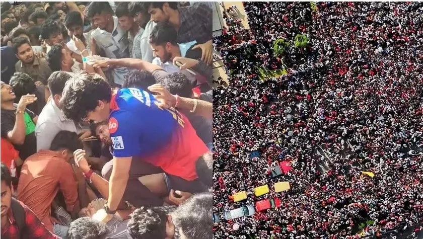 RCB: ఆర్సీబీ విజయోత్సవంలో మృత్యు ఘోష RCB: ఆర్సీబీ విజయోత్సవంలో మృత్యు ఘోష