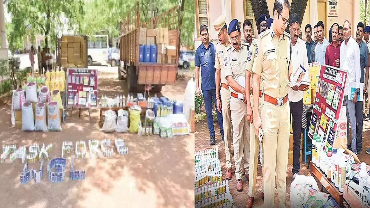 Warangal : నకిలీ విత్తనాలు, ఎరువులు రైతులకు అమ్ముతున్న ఏడుగురు అరెస్ట్ Warangal : నకిలీ విత్తనాలు, ఎరువులు రైతులకు అమ్ముతున్న ఏడుగురు అరెస్ట్