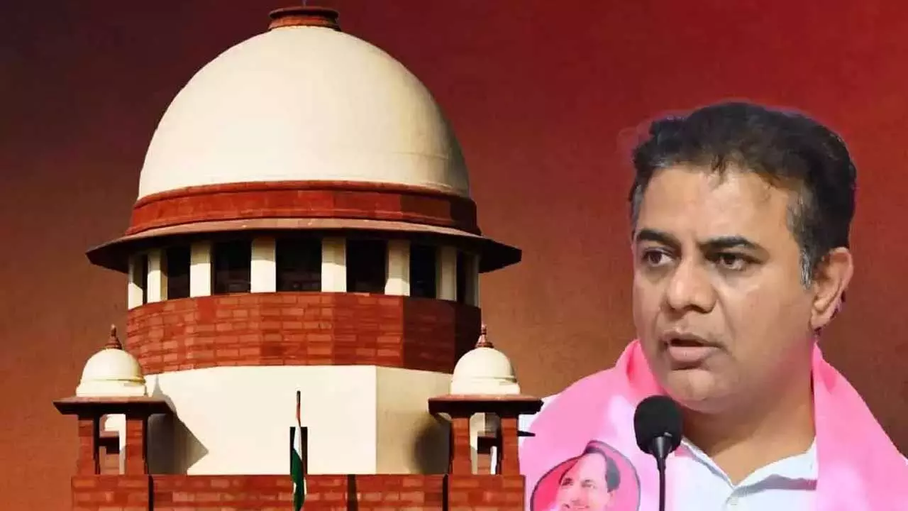 Supreme Court: కేటీఆర్ కు సుప్రీంకోర్టు నోటీసులు Supreme Court: కేటీఆర్ కు సుప్రీంకోర్టు నోటీసులు