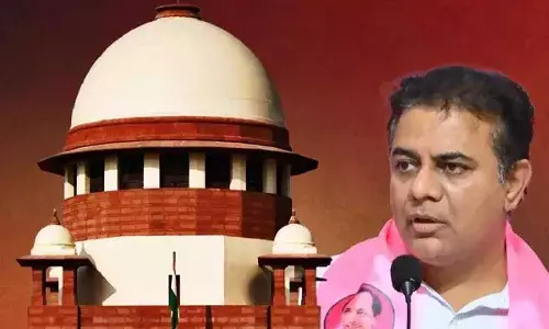 Supreme Court: కేటీఆర్ కు సుప్రీంకోర్టు నోటీసులు Supreme Court: కేటీఆర్ కు సుప్రీంకోర్టు నోటీసులు