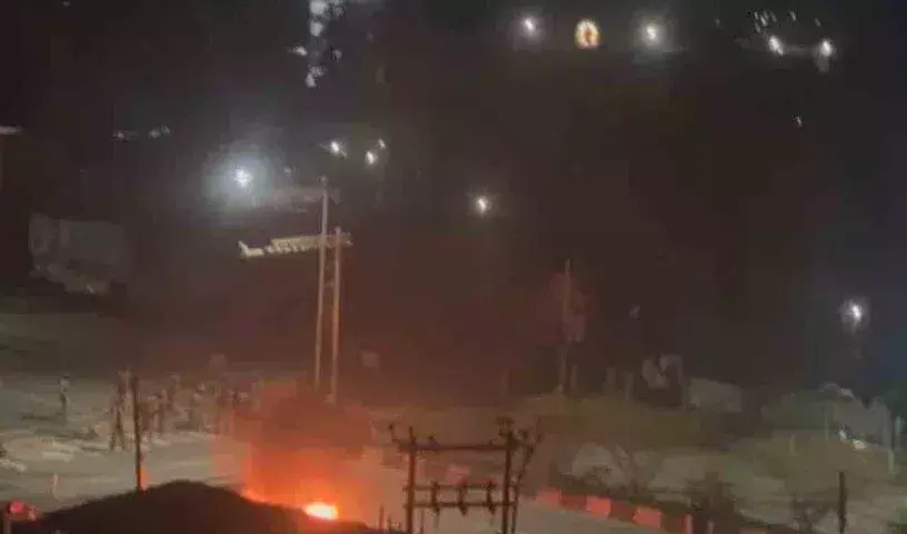 Manipur: మణిపూర్లో మరోసారి హైటెన్షన్.. Manipur: మణిపూర్లో మరోసారి హైటెన్షన్..