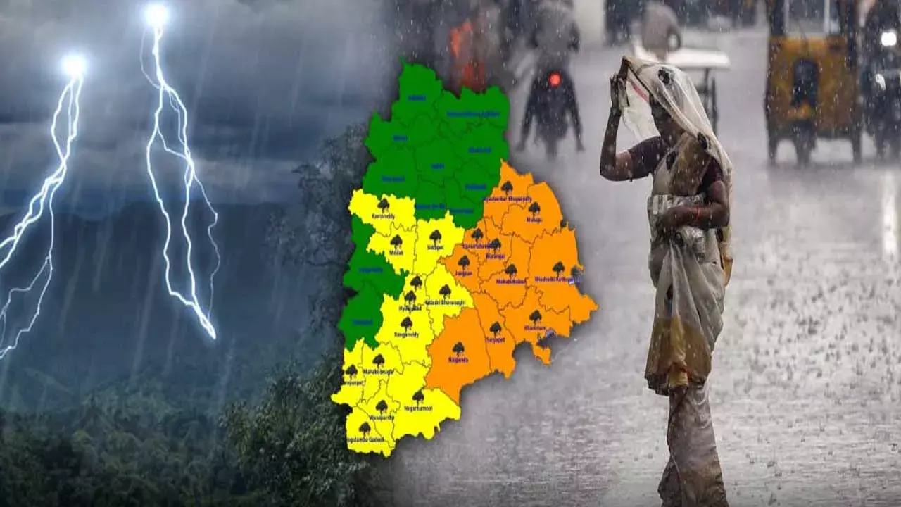 TG Heavy Rains : రాష్ట్రంలో 5 రోజులు భారీ వర్షాలు